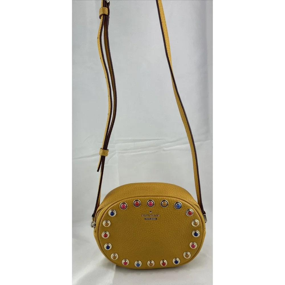 Kate Spade Women's‎ Yellow Devoe Street Tinley Crossbody Small bag 154834